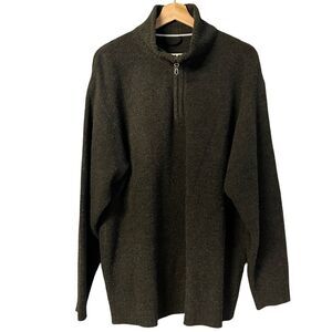 Vintage Northern Isles Mens Merino Wool Sweater Size XL Preppy Business Casual